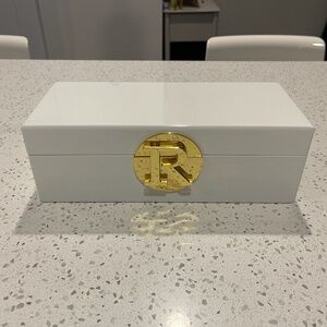 C. Wonder Lacquered Jewelry Box “R"